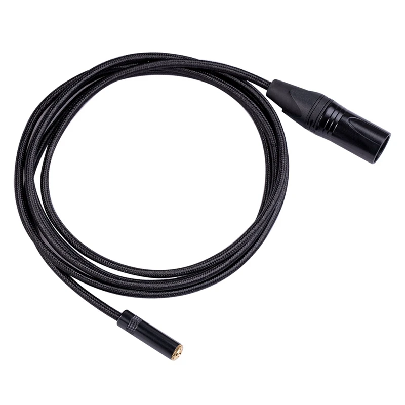 3.5Mm Female To 3Pin Canon Male Audio Adapter Cable XLR Connector Stereo TRS 3.5Mm Female To Canon Male Cable
3.5Mm Female To 3Pin Canon Male Audio Adapter Cable XLR Connector Stereo TRS 3.5Mm Female To Canon Male Cable