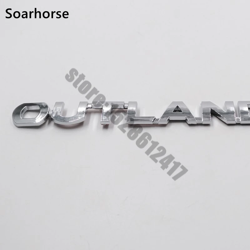Soarhorse For Mitsubishi Outlander 2007-2020 Tailgate 3D Letters Emblem Badge Symbol Logo Decal car accessories
Soarhorse For Mitsubishi Outlander 2007-2020 Tailgate 3D Letters Emblem Badge Symbol Logo Decal car accessories