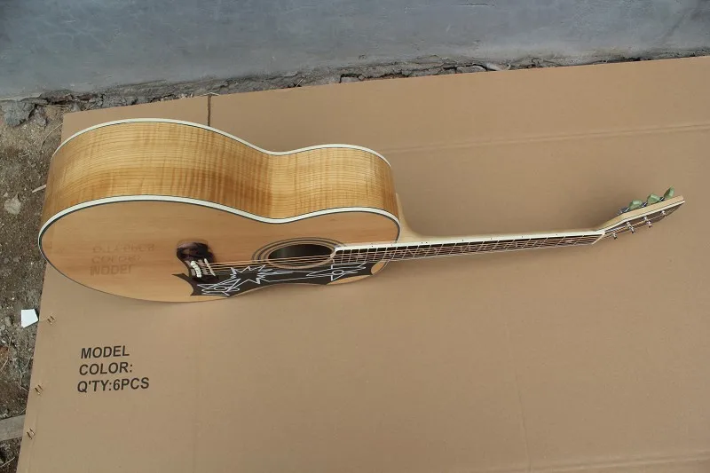 Новая гитарная гитара J200 натурального цвета, гитара Jonny fingerboard 423, производство Китай
Новая гитарная гитара J200 натурального цвета, гитара Jonny fingerboard 423, производство Китай