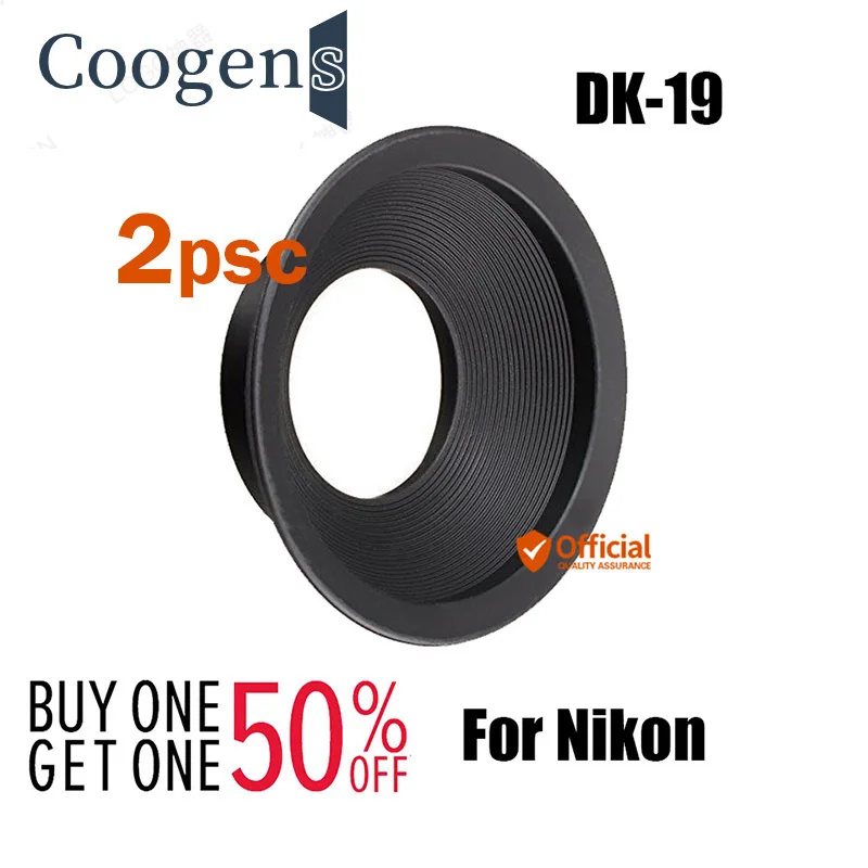 

2pcs DK-19 Rubber Viewfinder Eyecup Eye Piece for Nikon D2X D2H D3S D3X D4 D4S D700 D800 D800E D810 Dslr Camera Accessories DK19