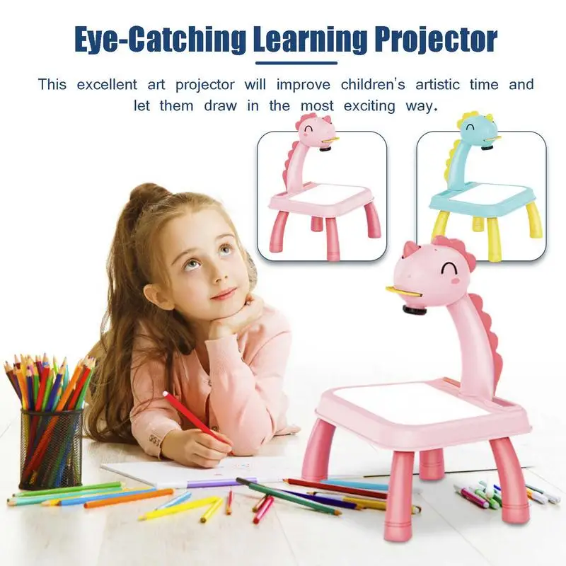 Baby Kids Projection Drawing Board Cartoon Art Drawing Table Desk Projector Toys Painting Board Educational Learning Gift
Baby Kids Projection Drawing Board Cartoon Art Drawing Table Desk Projector Toys Painting Board Educational Learning Gift