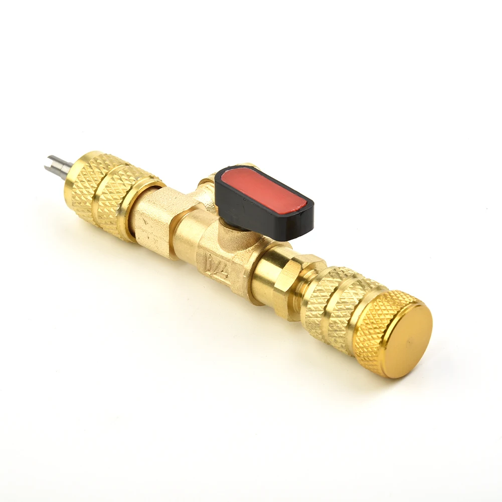 HVAC AC Valve Core Remover Dual Size 5/16\" & 1/4\" Port Installer Valve Core Disassembly Wrench Disassembly Tubeless Tool
HVAC AC Valve Core Remover Dual Size 5/16\" & 1/4\" Port Installer Valve Core Disassembly Wrench Disassembly Tubeless Tool