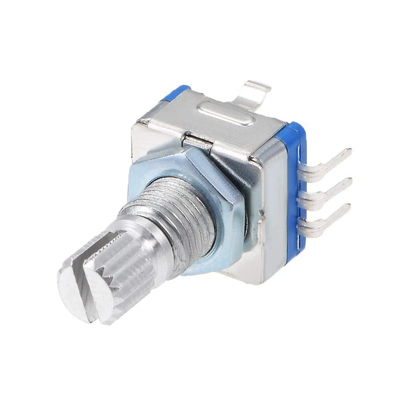360 Degree Rotary Encoder Code Switch Digital Potentiometer EC11 5 Pins 15Mm Shaft 20Pcs
360 Degree Rotary Encoder Code Switch Digital Potentiometer EC11 5 Pins 15Mm Shaft 20Pcs