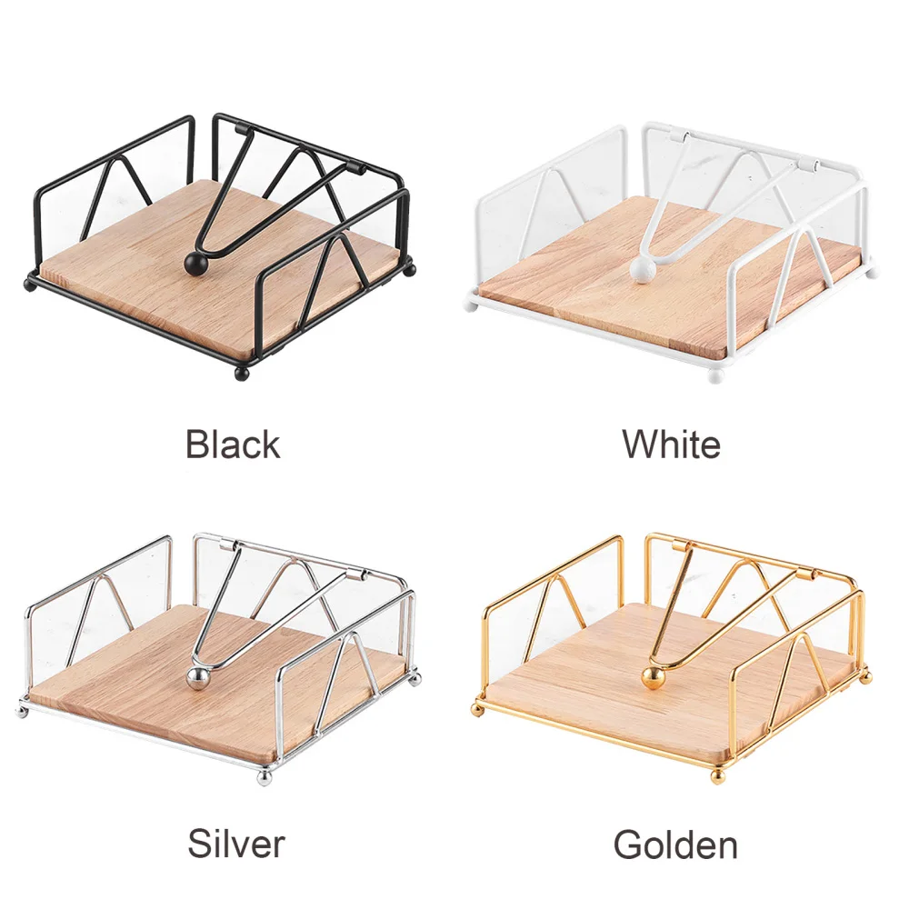 Paper Drawer Iron+wood Space Saving Multicolor 18 X 18 X 7cm Home Storage Decoration Napkin Holder
Paper Drawer Iron+wood Space Saving Multicolor 18 X 18 X 7cm Home Storage Decoration Napkin Holder