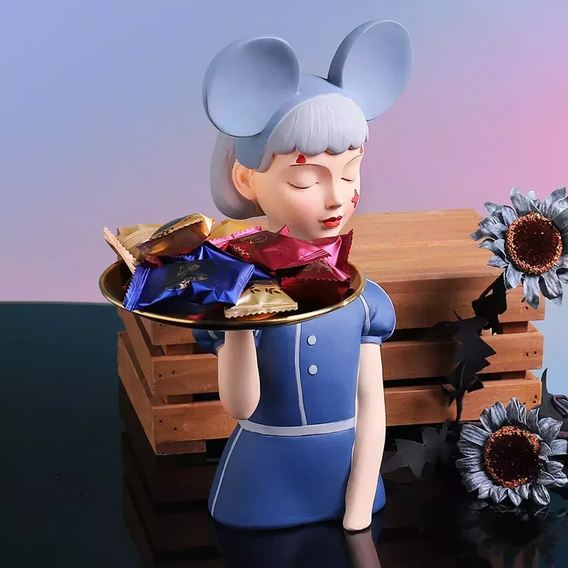 Resin Tray Circus Girl Statue Nordic Style Figurine Living Room Bedroom Desktop Decoration Office Ornaments Home Decor
Resin Tray Circus Girl Statue Nordic Style Figurine Living Room Bedroom Desktop Decoration Office Ornaments Home Decor