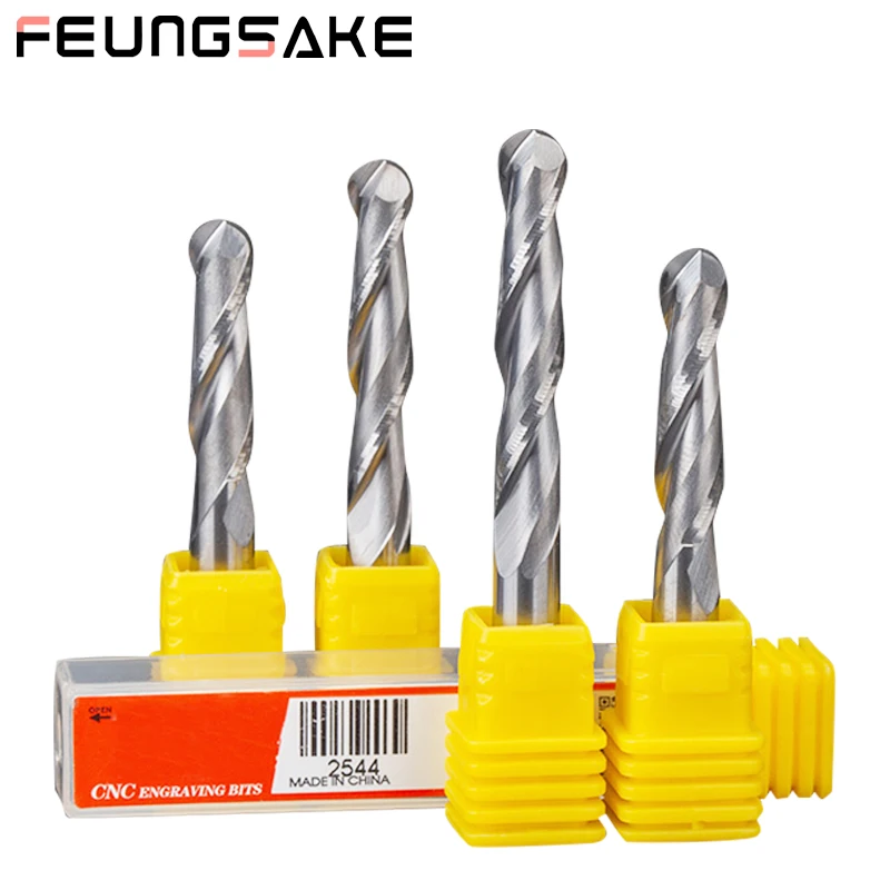 6mm Double edged ball head milling cutters Wood carving relief Spiral knife head Tungsten steel tools for Gypsum board Multi-lay
6mm Double edged ball head milling cutters Wood carving relief Spiral knife head Tungsten steel tools for Gypsum board Multi-lay