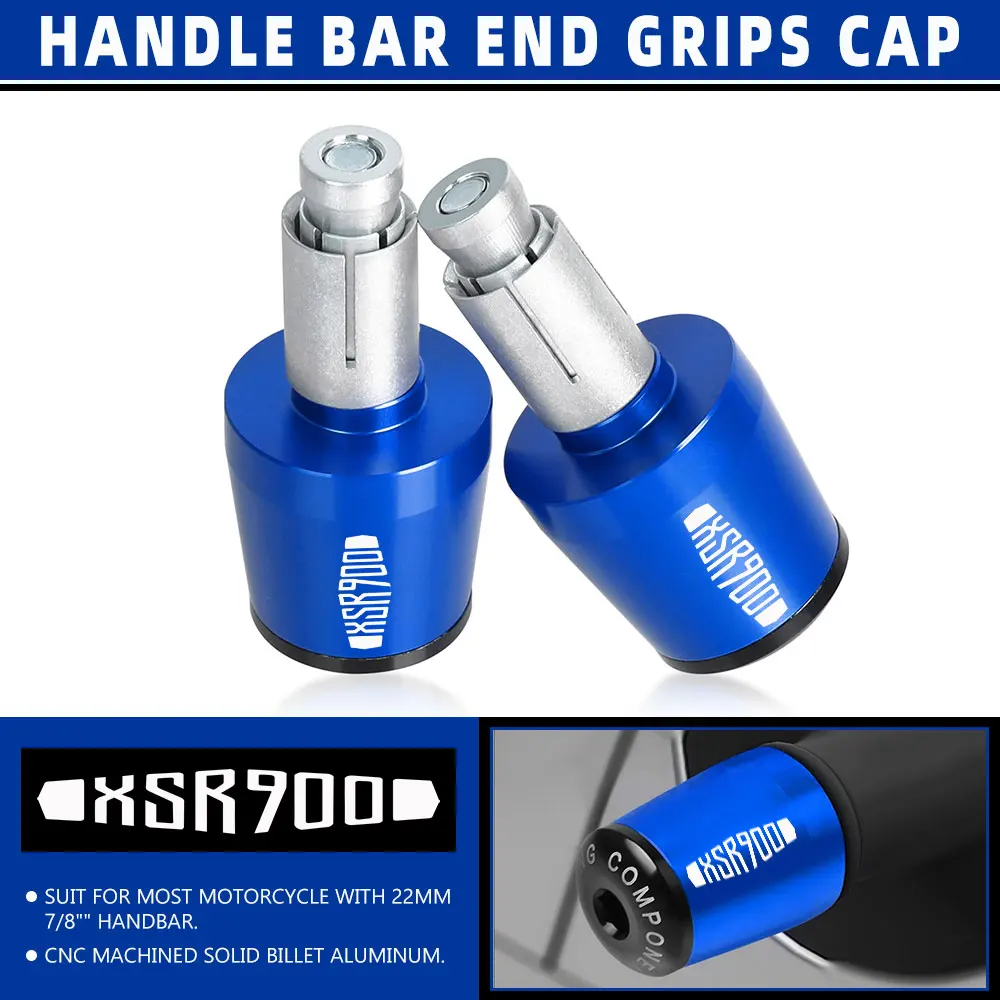 Motorcycle Handle Bar Ends XSR 900 Handlebar Grips Caps Anti Vibration Silder Plugs For Yamaha XSR900 2016-2020 2021 2022 2023
Motorcycle Handle Bar Ends XSR 900 Handlebar Grips Caps Anti Vibration Silder Plugs For Yamaha XSR900 2016-2020 2021 2022 2023