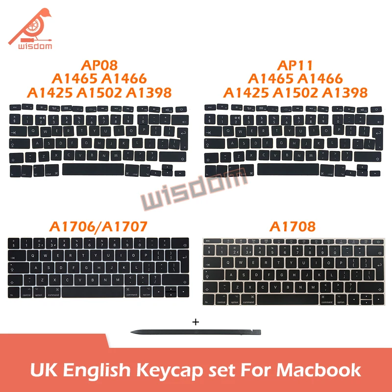 Клавиши для ноутбука A1466 A1502 A1398 A1706 A1707 A1708 A1990 A1932 A2337 A2141 A2338 A2485 A2681
Клавиши для ноутбука A1466 A1502 A1398 A1706 A1707 A1708 A1990 A1932 A2337 A2141 A2338 A2485 A2681