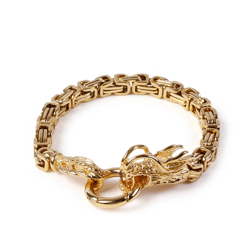 Europe and The United States Fashion Tyrannosaurus Charm Bracelet for Men, National Style Creative Titanium Steel Jewelry Gifts
Europe and The United States Fashion Tyrannosaurus Charm Bracelet for Men, National Style Creative Titanium Steel Jewelry Gifts