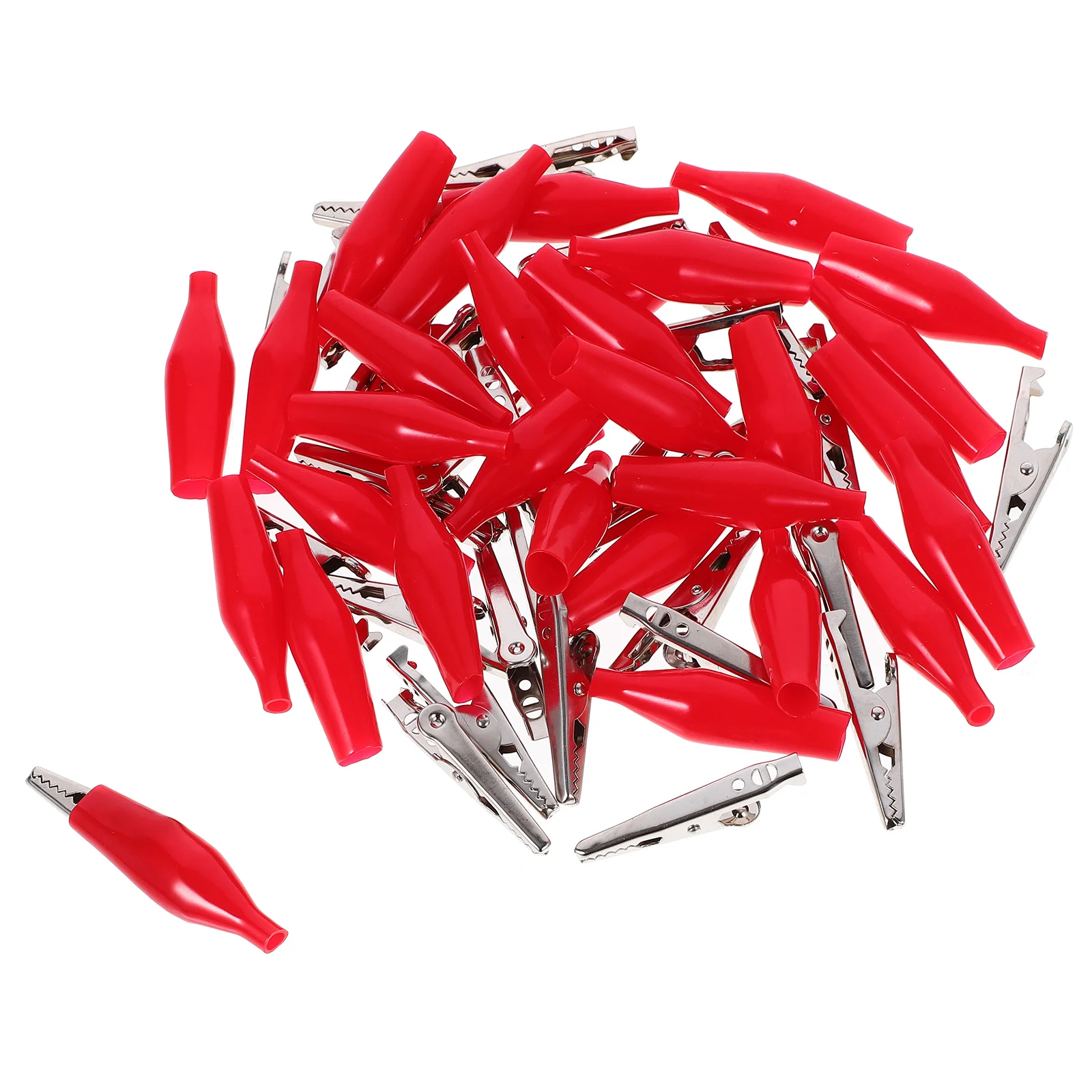 30 Pcs Clip Crocodile Clips Electric Alligator Charging Electrical Kit Mini Clamps Leads
30 Pcs Clip Crocodile Clips Electric Alligator Charging Electrical Kit Mini Clamps Leads