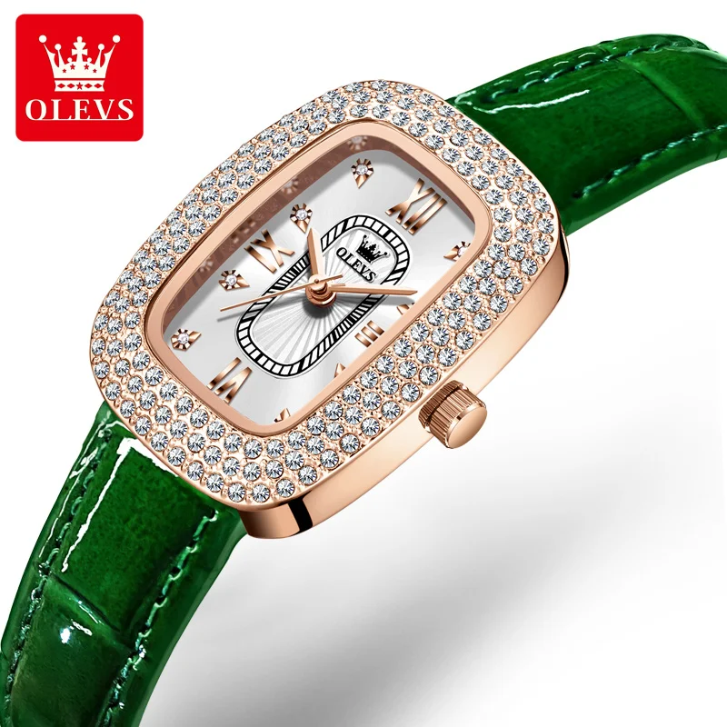 2023 new OLEVS brand Tiktok quartz watch ins wind small green table Full star ladies watch woman
2023 new OLEVS brand Tiktok quartz watch ins wind small green table Full star ladies watch woman