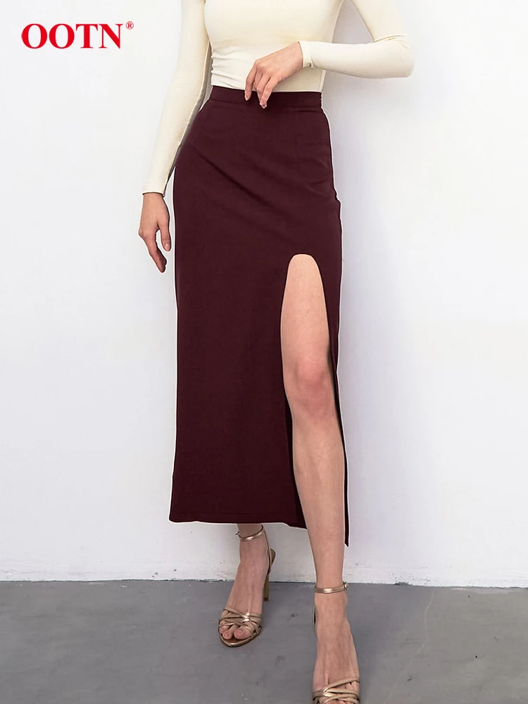 OOTN Sexy Black High Waist Skirts Elegant Twill Slim Straight Skirt Women Street Chic Brown Mid-Calf Skirts Female 2023 Autumn
OOTN Sexy Black High Waist Skirts Elegant Twill Slim Straight Skirt Women Street Chic Brown Mid-Calf Skirts Female 2023 Autumn