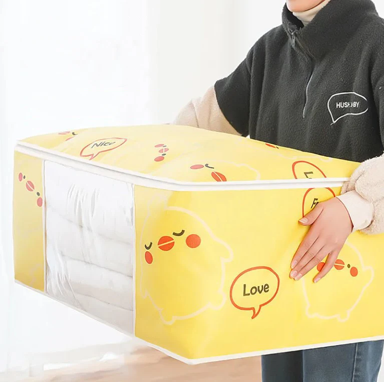 Quilt Clothes Storage Bag Folding Duvet Blanket Sorting Bags Pillow Moisture-Proof High capacity Storage Case Organizer Hot Sale
Quilt Clothes Storage Bag Folding Duvet Blanket Sorting Bags Pillow Moisture-Proof High capacity Storage Case Organizer Hot Sale