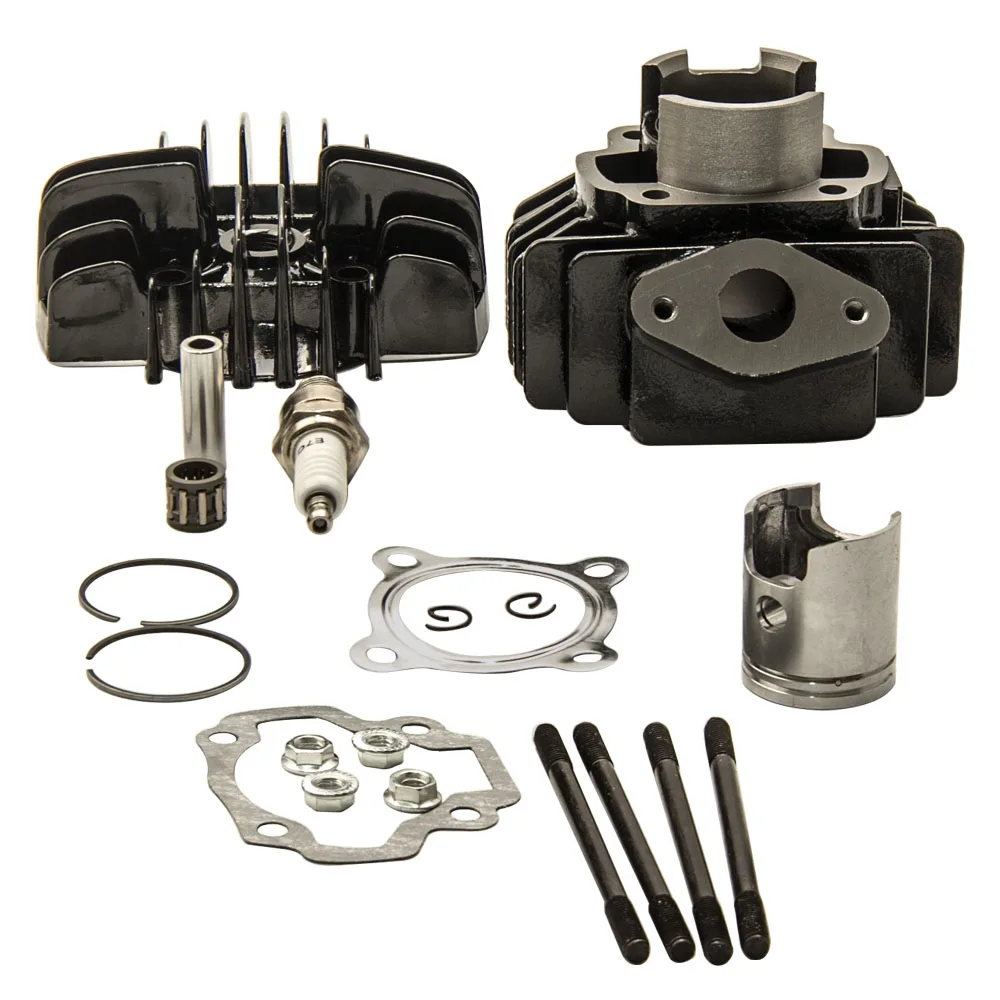 Комплект верхней головки поршня цилиндра 50cc для YAMAHA PW 50 для Yamaha QT50 1979-1987
Комплект верхней головки поршня цилиндра 50cc для YAMAHA PW 50 для Yamaha QT50 1979-1987