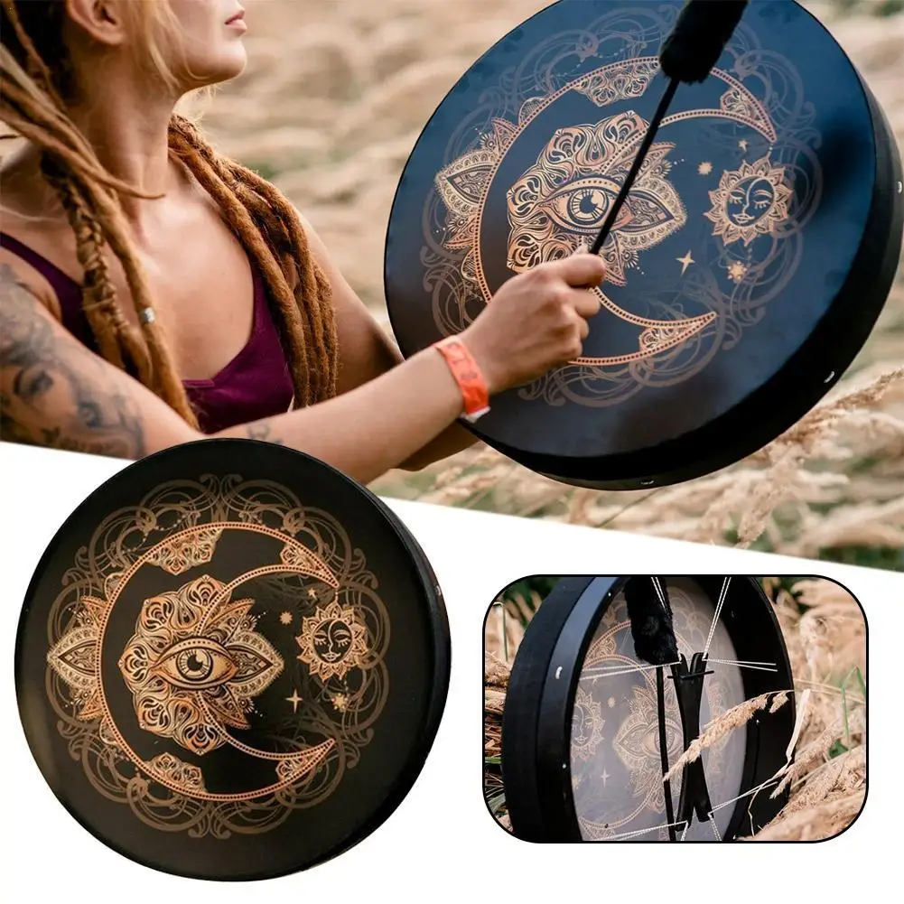 Healing Instrument Shaman Drum Gift Vegetarian Shaman Alchemy Moon Drum Sound Healing Instrument Shaman Drum
Healing Instrument Shaman Drum Gift Vegetarian Shaman Alchemy Moon Drum Sound Healing Instrument Shaman Drum