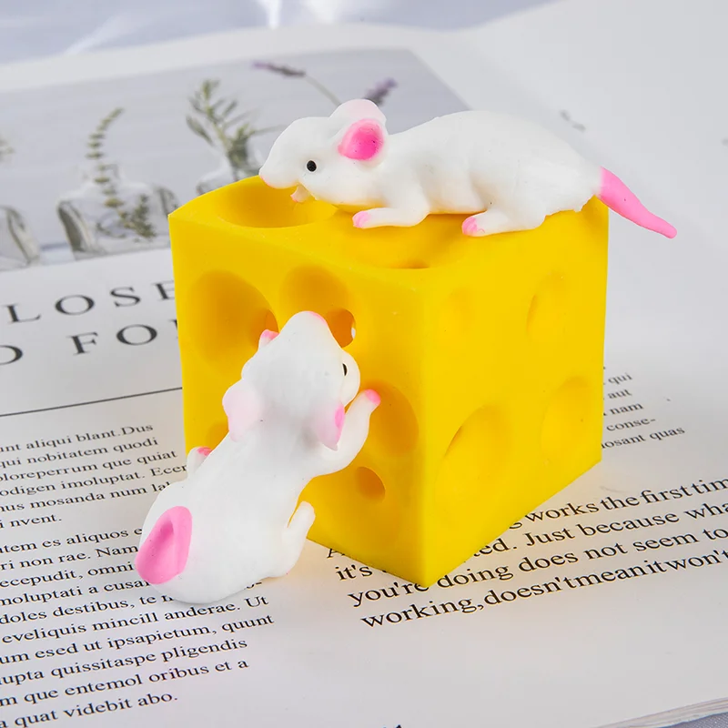 Creative Children's Toys To Relieve Stress Mouse And Cheese Toy Sloth Hide And Seek Stress Relief Toy Figures Cheese Block
Creative Children's Toys To Relieve Stress Mouse And Cheese Toy Sloth Hide And Seek Stress Relief Toy Figures Cheese Block