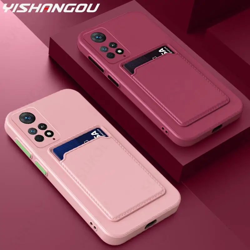 Card Slot Case For Xiaomi Redmi Note 11S 11 Case Note 11 10 Pro 4G Mi 11 Lite 5G NE Poco X3 NFC M4 Pro Camera Protection Cover
Card Slot Case For Xiaomi Redmi Note 11S 11 Case Note 11 10 Pro 4G Mi 11 Lite 5G NE Poco X3 NFC M4 Pro Camera Protection Cover