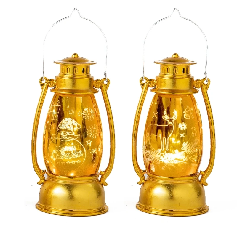 Merry Christmas Lantern Craft Retro Night Light Lantern DIY Santa Deer Pattern 87HA
Merry Christmas Lantern Craft Retro Night Light Lantern DIY Santa Deer Pattern 87HA