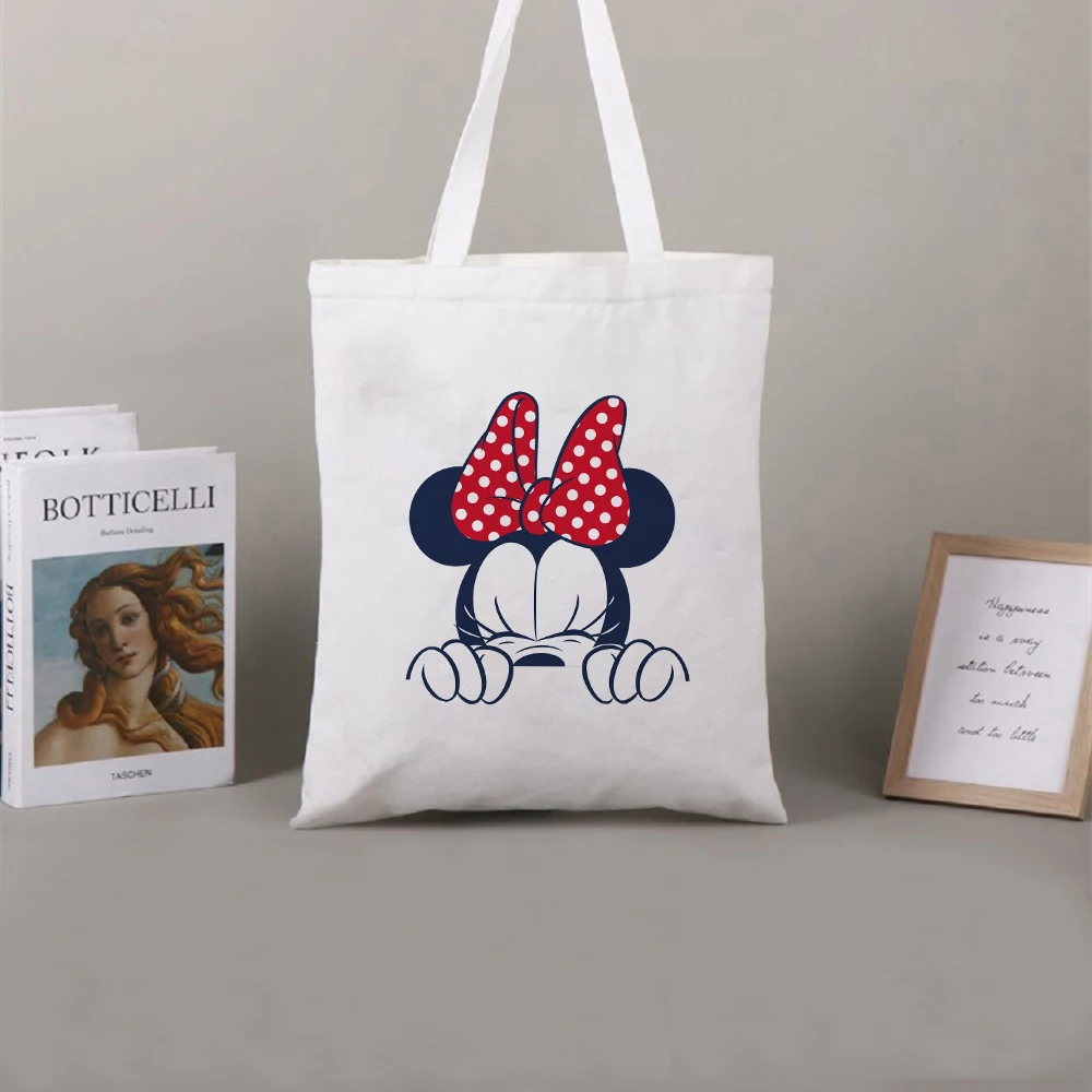 Disney Minnie Mouse Print White Women Shopping Bag Minimalist Fashion S-L Size Handbag Hot Selling Series Canvas Trendy Bag
Disney Minnie Mouse Print White Women Shopping Bag Minimalist Fashion S-L Size Handbag Hot Selling Series Canvas Trendy Bag
