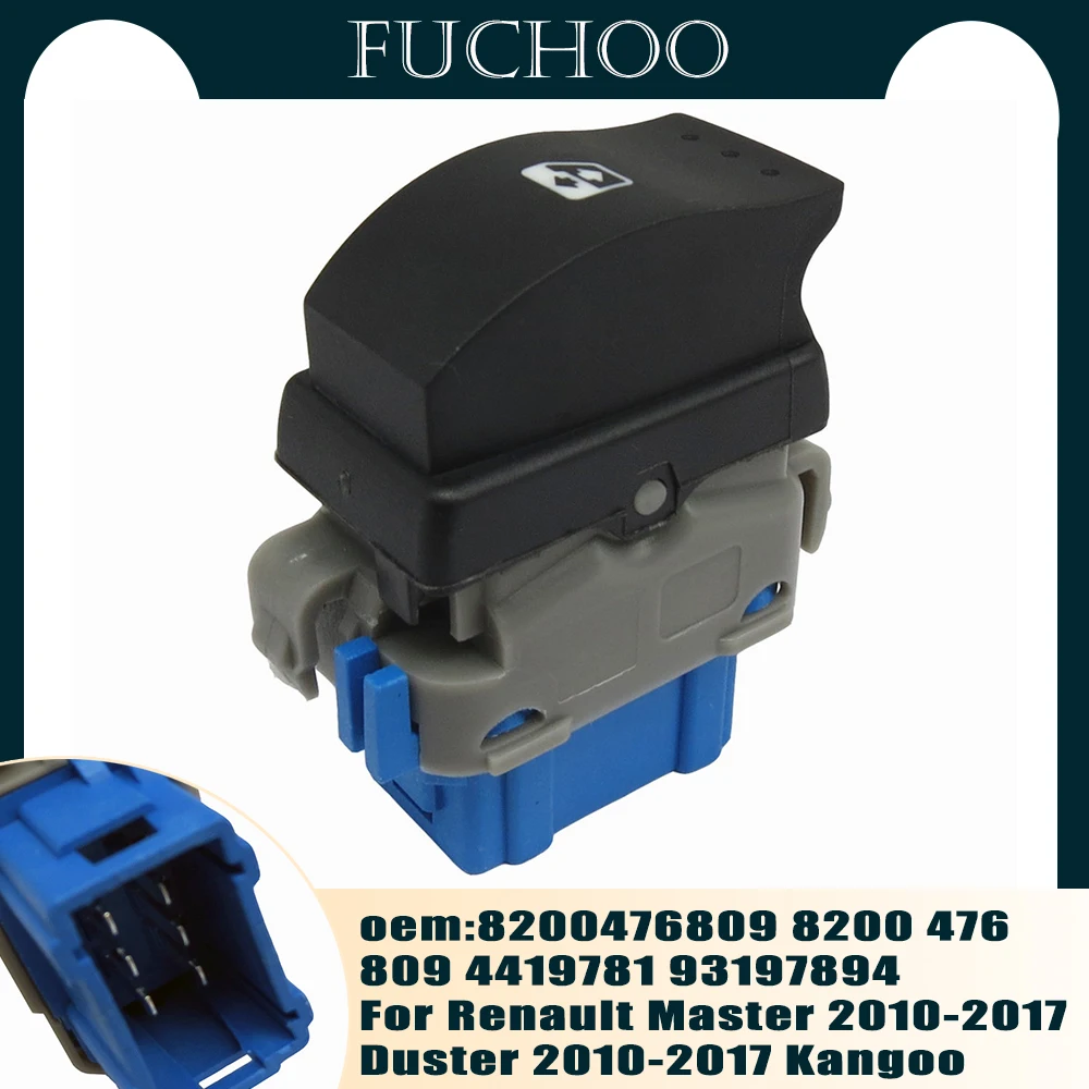 Главный переключатель главного окна питания для Renault Master 2010-2017 Duster 2010-2017 Kangoo
Главный переключатель главного окна питания для Renault Master 2010-2017 Duster 2010-2017 Kangoo