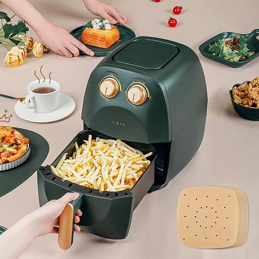100PCS Air Fryer Pad Paper Silicone Oil Paper Disposable Greaseproof Baking Paper Barbecue Tin Foil Anti-stick Bun Pad Paper
100PCS Air Fryer Pad Paper Silicone Oil Paper Disposable Greaseproof Baking Paper Barbecue Tin Foil Anti-stick Bun Pad Paper