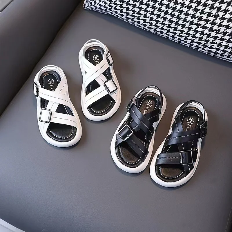 2022 Summer Children's PU Fashion Shoes Boys' Non Slip Shoes Beach Sandals Children's Flat Outdoor Sports Shoes 
2022 Summer Children's PU Fashion Shoes Boys' Non Slip Shoes Beach Sandals Children's Flat Outdoor Sports Shoes