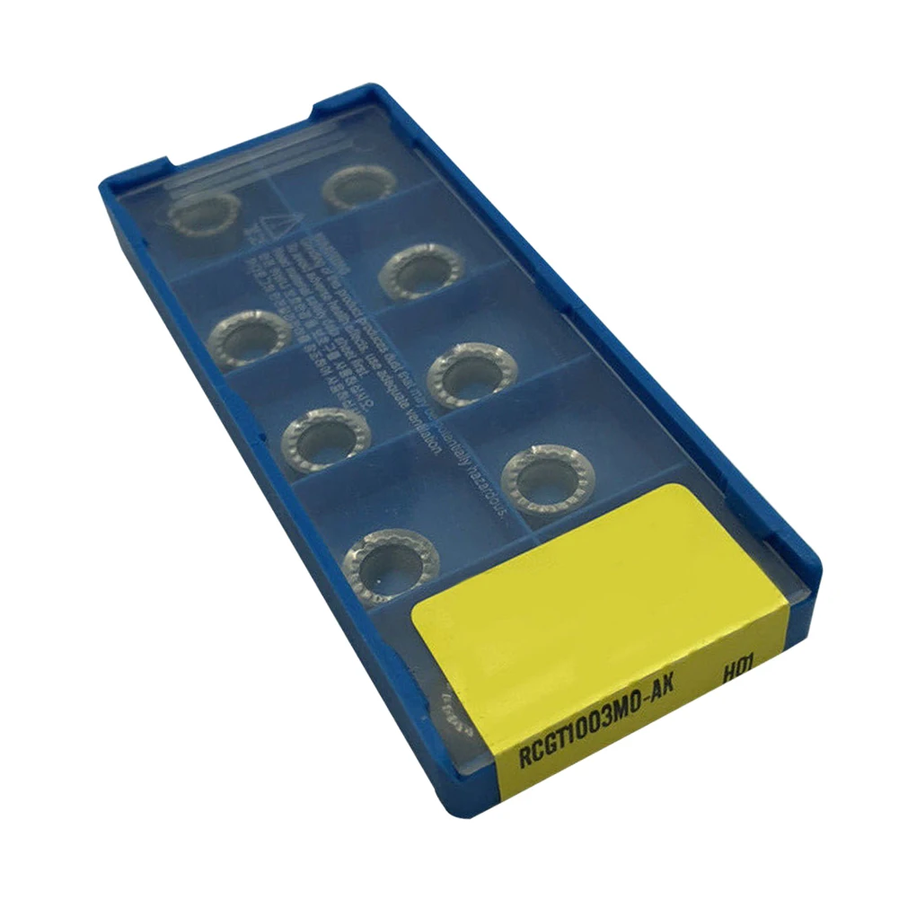 Tool Insert 10pcs/Set CNC Carbide For Aluminum Insert Blade Manual Inspection Precision Grinding RCGT1003MO-AK
Tool Insert 10pcs/Set CNC Carbide For Aluminum Insert Blade Manual Inspection Precision Grinding RCGT1003MO-AK