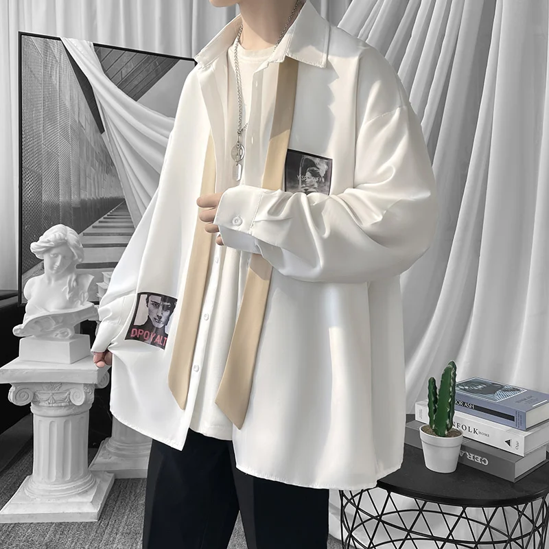 High sense fried Street shirt men's design sense of minority abstinence Department cold wind Long Sleeve Shirt Men's Cuban
High sense fried Street shirt men's design sense of minority abstinence Department cold wind Long Sleeve Shirt Men's Cuban