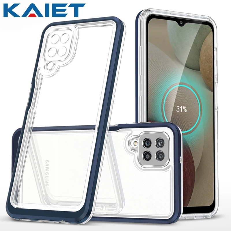 Shockproof Phone Case For Samsung A02 A11 A12 A32 A42 A52 A72 Fashion Acrylic Protective Cover For Galaxy M12 F12 A71 A73 A53
Shockproof Phone Case For Samsung A02 A11 A12 A32 A42 A52 A72 Fashion Acrylic Protective Cover For Galaxy M12 F12 A71 A73 A53
