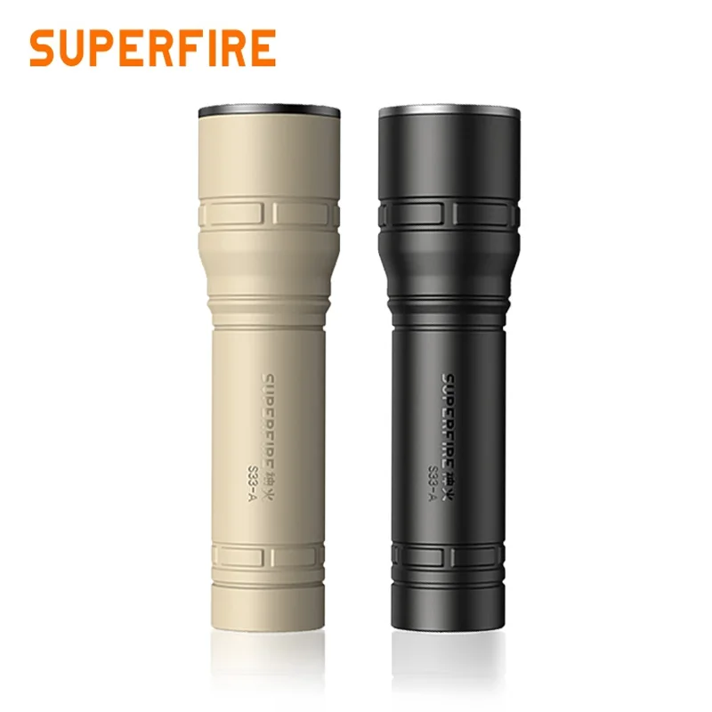 

SUPERFIRE Mini LED Rechargeable Flashlight EDC Waterproof Flash Light Torch High Power Flashlights