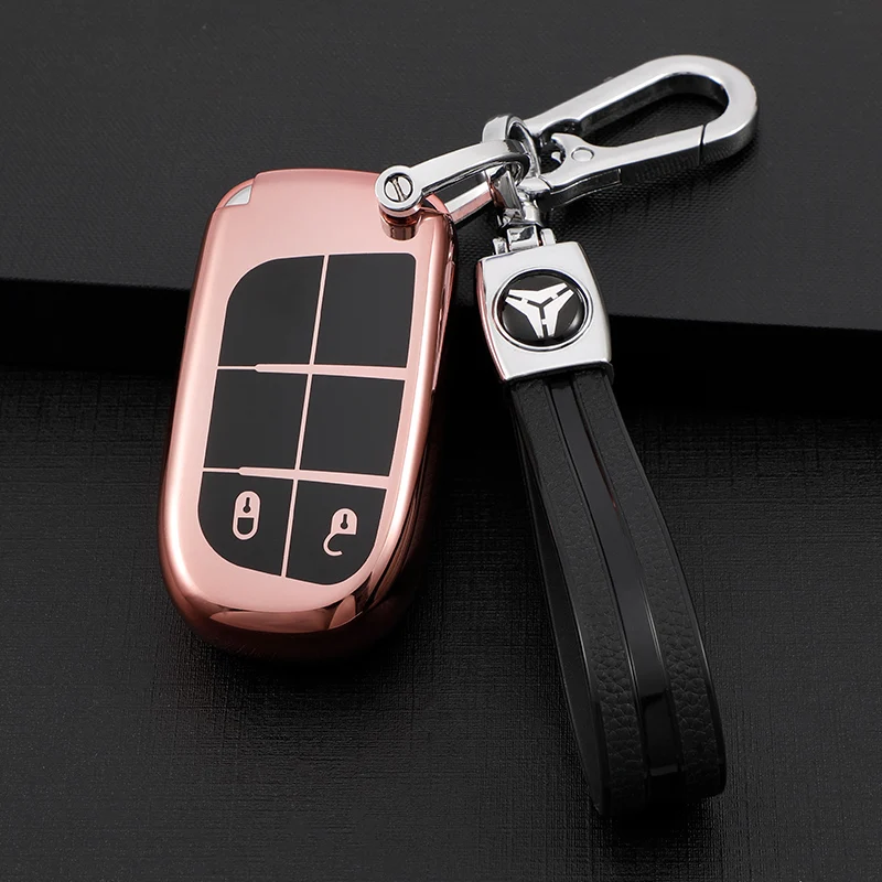 Car Remote Key Case Cover for Jeep Renegade Grand Cherokee Dodge Journey Charger Chrysler 200 300 300C Key Shell Fob Holder
Car Remote Key Case Cover for Jeep Renegade Grand Cherokee Dodge Journey Charger Chrysler 200 300 300C Key Shell Fob Holder