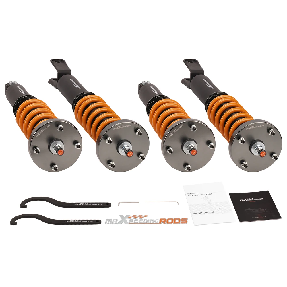 Shock Suspension Strut Coilover Struts for Jaguar XJ8 XJR X350 2003 2004 2005 2006 2007 24 Ways Damper Height Adjustable
Shock Suspension Strut Coilover Struts for Jaguar XJ8 XJR X350 2003 2004 2005 2006 2007 24 Ways Damper Height Adjustable