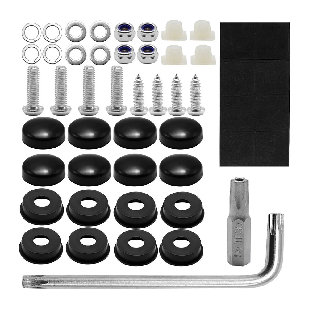 1set Universal License Plate Screws Anti Theft Auto Security Accessories Car Stainless Steel Screws Replacement
1set Universal License Plate Screws Anti Theft Auto Security Accessories Car Stainless Steel Screws Replacement