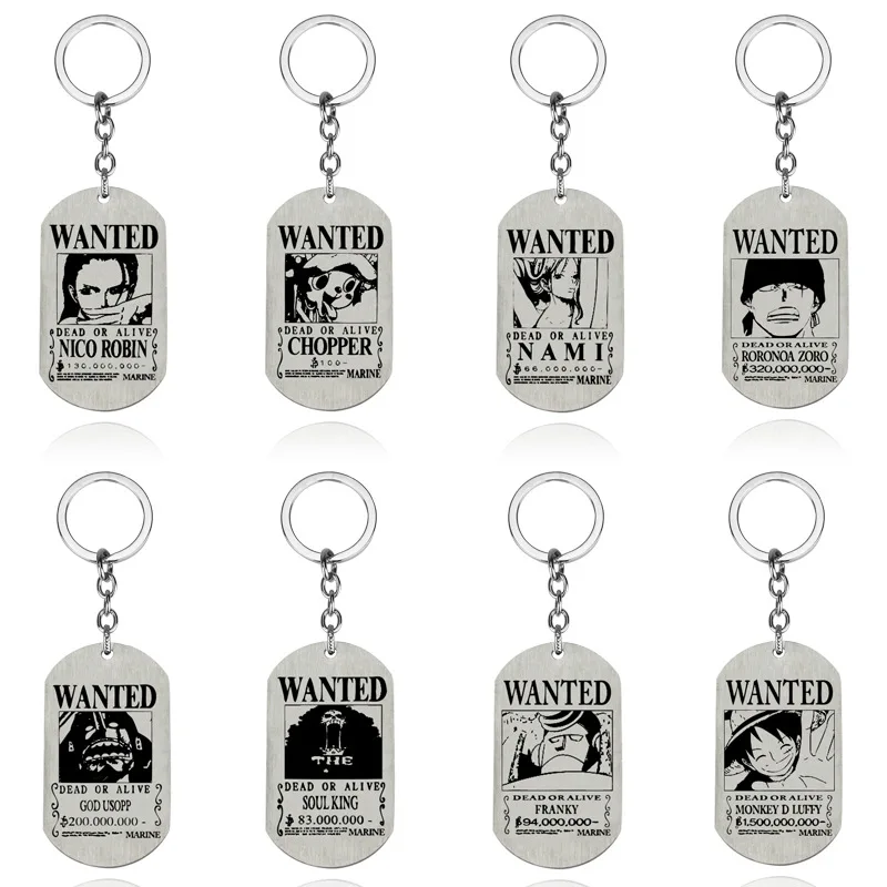 Hot Anime One Piece Key Chain Accessories Ring Cartoon Luffy Zoro Figures Wanted Pirates Reward Keychain Toys for Children Gifts
Hot Anime One Piece Key Chain Accessories Ring Cartoon Luffy Zoro Figures Wanted Pirates Reward Keychain Toys for Children Gifts
