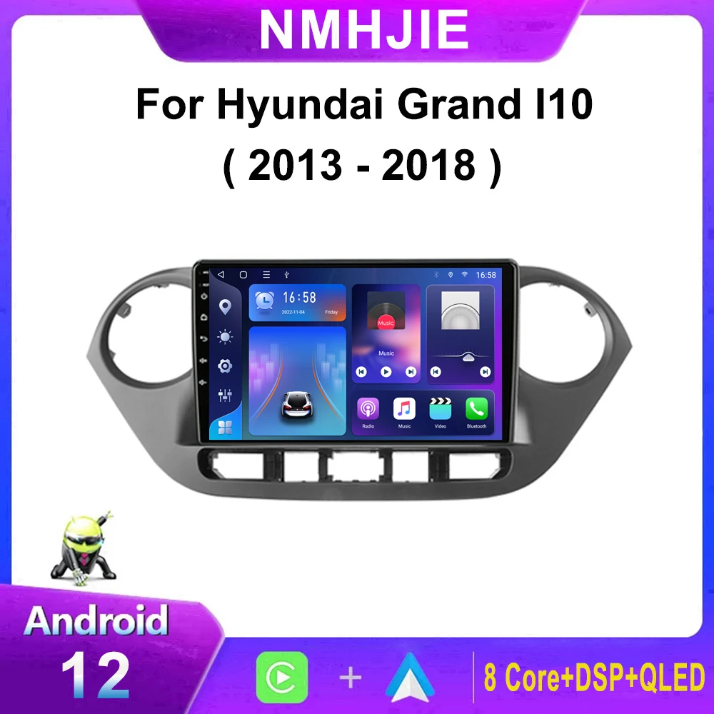 Car Radio Multimedia Video Player Navigation GPS Head Unit Carplay 4G Android 2Din For Hyundai Grand I10 2013-2018 No DVD Player
Car Radio Multimedia Video Player Navigation GPS Head Unit Carplay 4G Android 2Din For Hyundai Grand I10 2013-2018 No DVD Player
