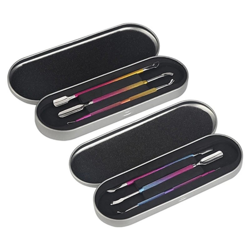 Q1QD Personal Care Cuticle Pusher Spoon Nail Cleaner Professional Grade Stainless Steel Cuticle Remover and Cutter Durable
Q1QD Personal Care Cuticle Pusher Spoon Nail Cleaner Professional Grade Stainless Steel Cuticle Remover and Cutter Durable