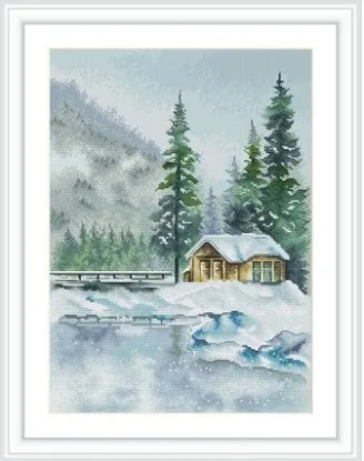 Top Selling Winter Lake House 36-46 Embroidery DIY 14CT Unprinted Arts Cross stitch kits Set Cross-Stitching
Top Selling Winter Lake House 36-46 Embroidery DIY 14CT Unprinted Arts Cross stitch kits Set Cross-Stitching