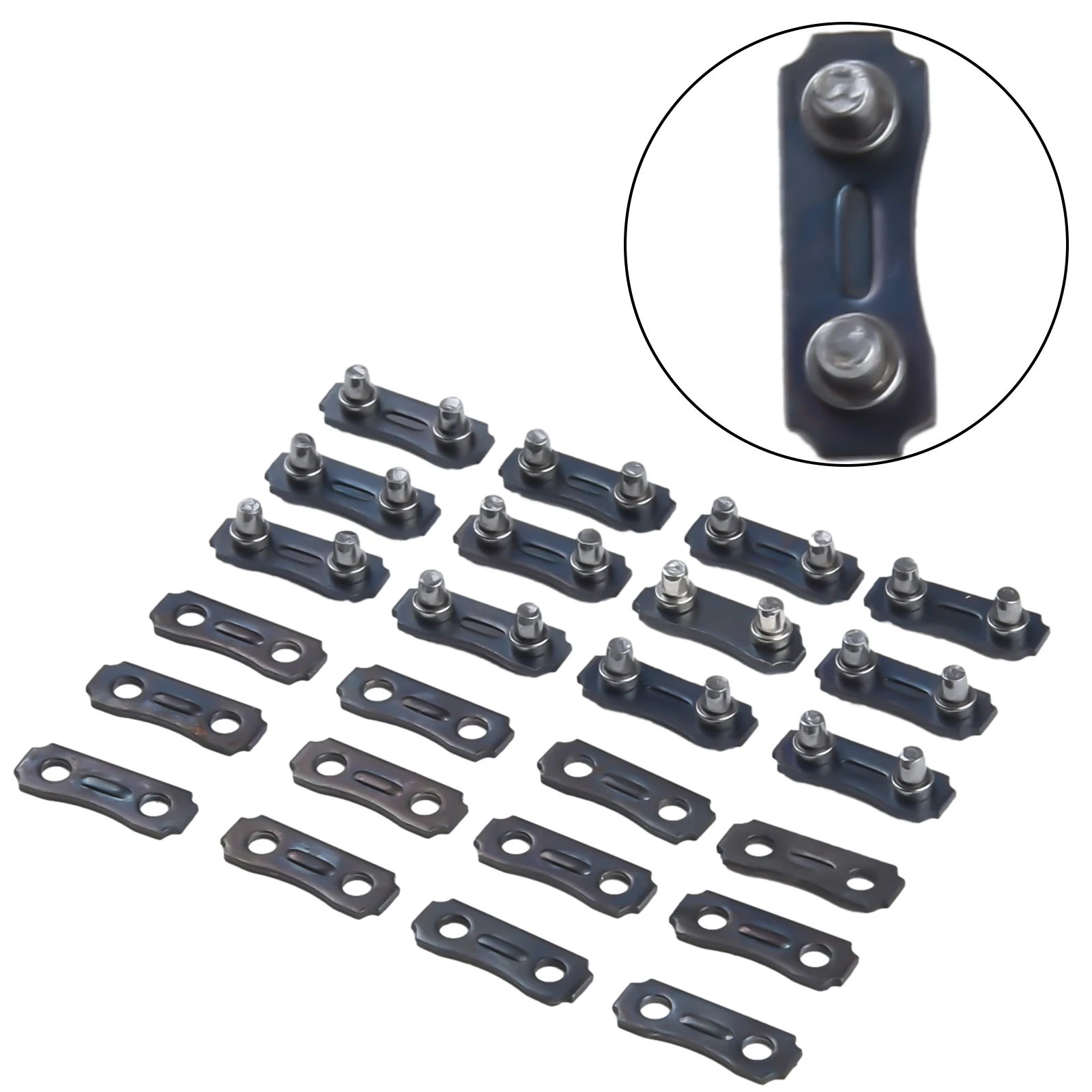 Chainsaw Chain Repair Kits, 12 Sets, Easy Installation, 3/8 LP 050 Inch Links Tie Straps, Enhance Your Chainsaw Performance
Chainsaw Chain Repair Kits, 12 Sets, Easy Installation, 3/8 LP 050 Inch Links Tie Straps, Enhance Your Chainsaw Performance