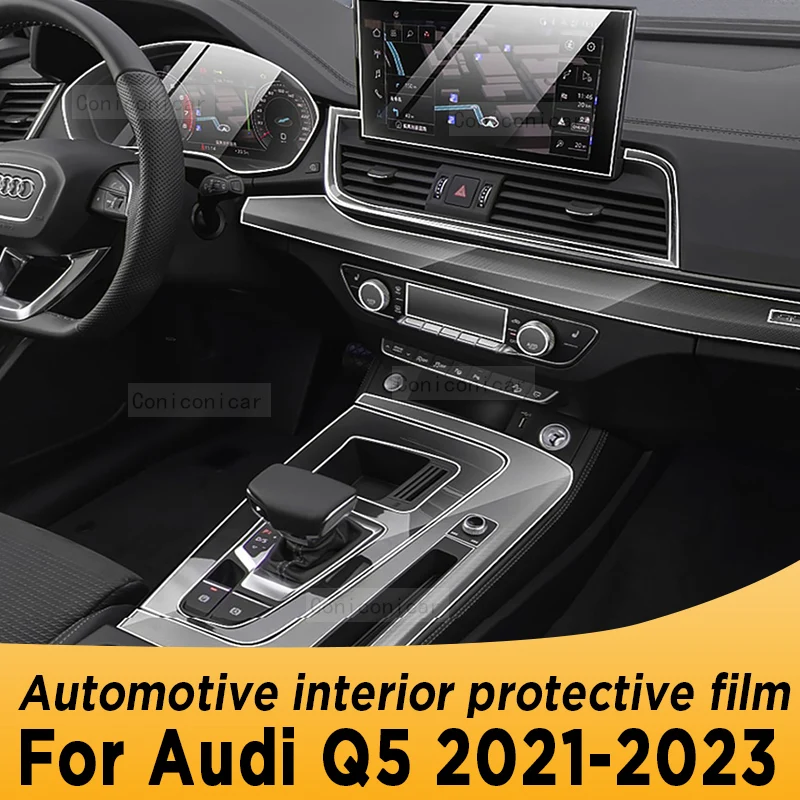 Панель коробки передач для Audi Q5 2021-2023, экран навигации, Автомобильный интерьер, аксессуары для защиты от царапин
Панель коробки передач для Audi Q5 2021-2023, экран навигации, Автомобильный интерьер, аксессуары для защиты от царапин