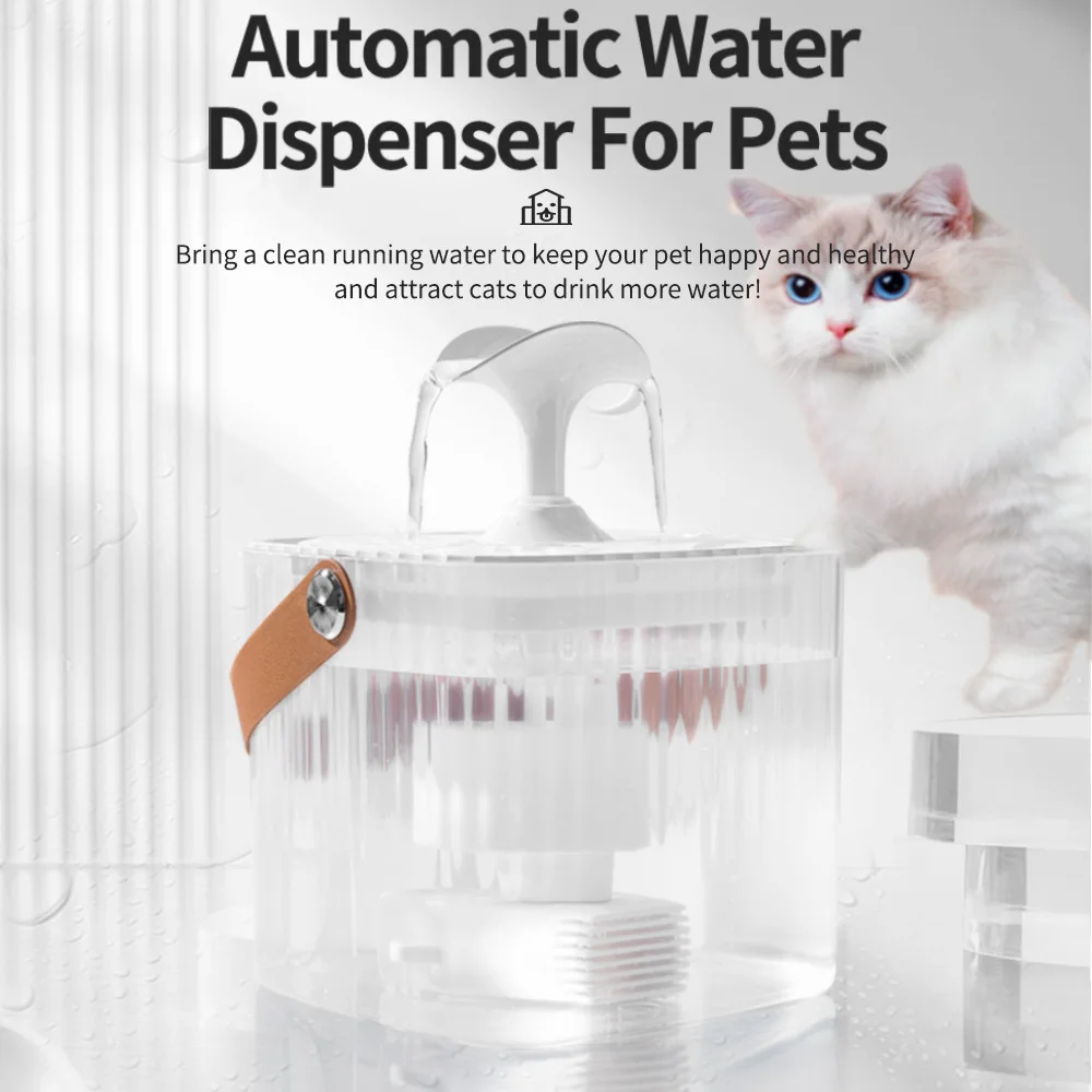 Cat Water Fountain Dog Drink Bowl Active Carbon Filter Automatic Pet Drinking Electric Dispenser Bowls Cats Drinker USB Powered
Cat Water Fountain Dog Drink Bowl Active Carbon Filter Automatic Pet Drinking Electric Dispenser Bowls Cats Drinker USB Powered