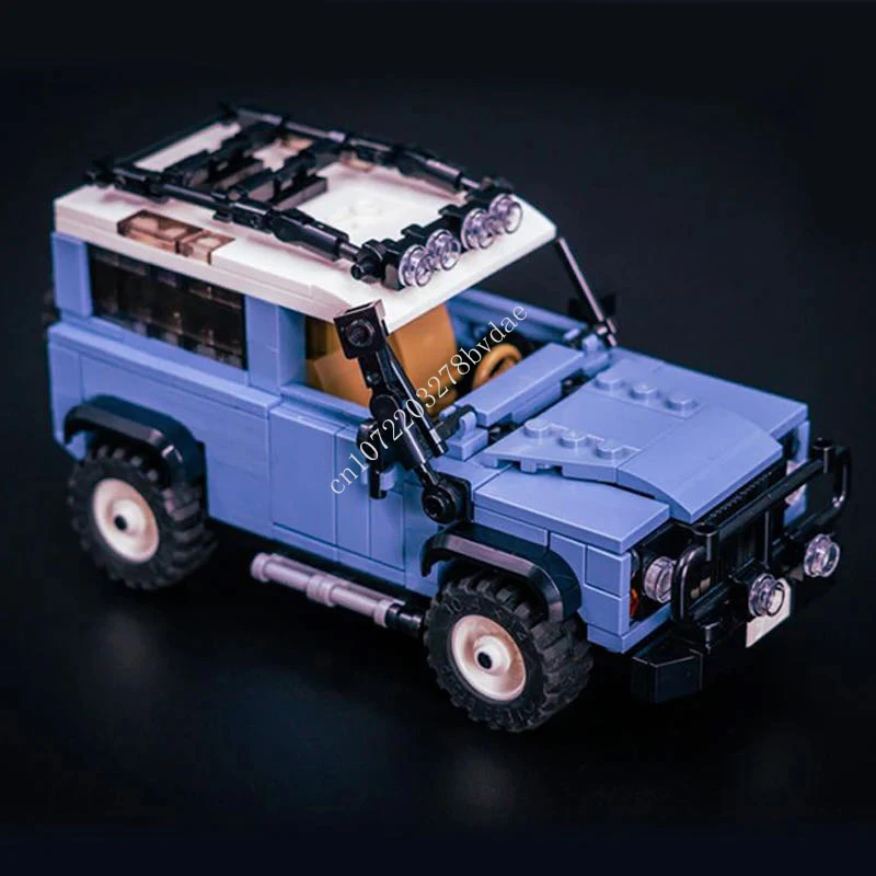 458 шт. MOC скоростные чемпионы внедорожник Defender 90 модель строительных блоков Кирпичи технология креативная сборка детские игрушки подарок
458 шт. MOC скоростные чемпионы внедорожник Defender 90 модель строительных блоков Кирпичи технология креативная сборка детские игрушки подарок