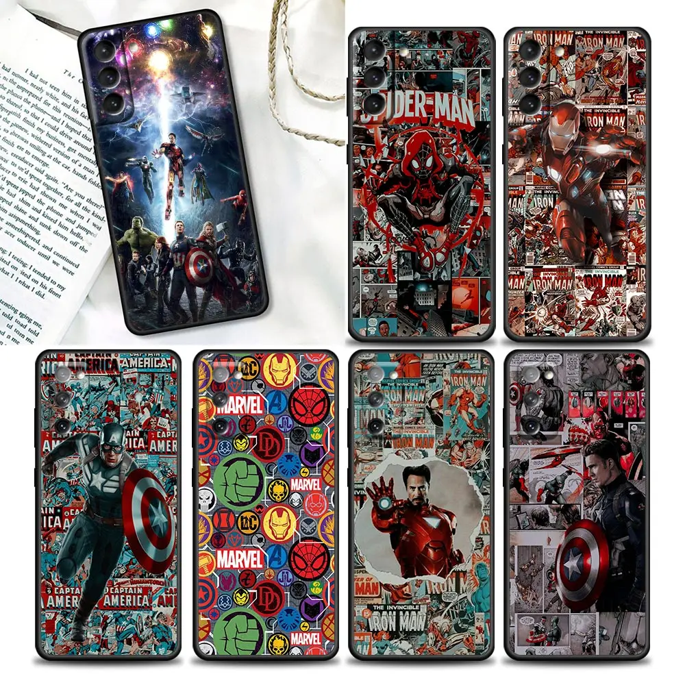 Phone Case for Samsung Galaxy S22 S21 S20 Fe 5G S7 S8 S9 S10e Plus Ultra Silicone Case Cover Marvel Iron Man Spiderman Heros
Phone Case for Samsung Galaxy S22 S21 S20 Fe 5G S7 S8 S9 S10e Plus Ultra Silicone Case Cover Marvel Iron Man Spiderman Heros