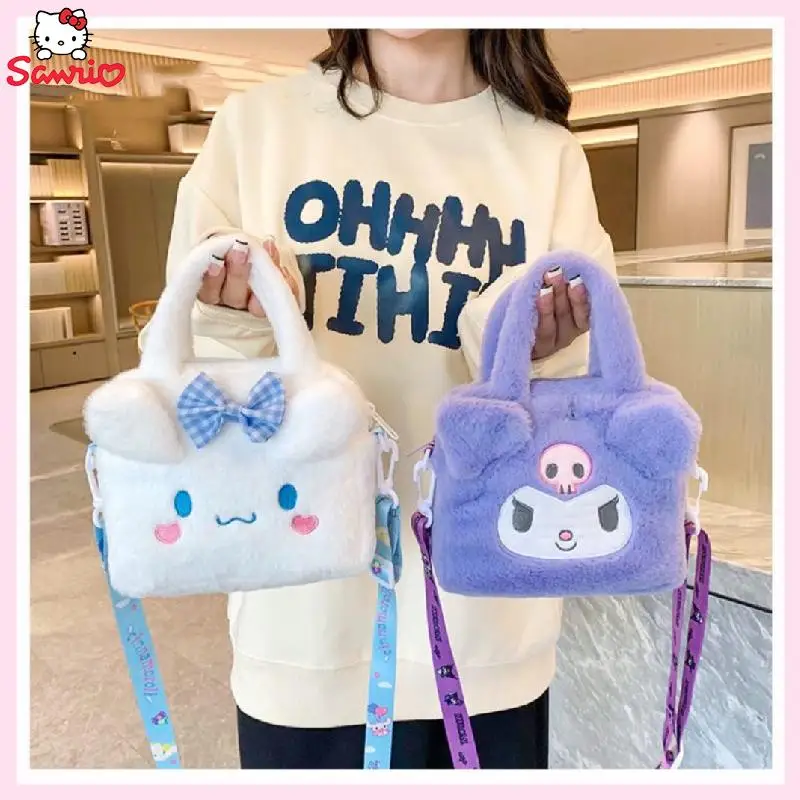 New Hello Kitty Sanrio Messenger Bag Kuromi Anime Figure Cinnamoroll Handbag Portable Light and Thin Plush Bag Kawaii Girl Gift
New Hello Kitty Sanrio Messenger Bag Kuromi Anime Figure Cinnamoroll Handbag Portable Light and Thin Plush Bag Kawaii Girl Gift
