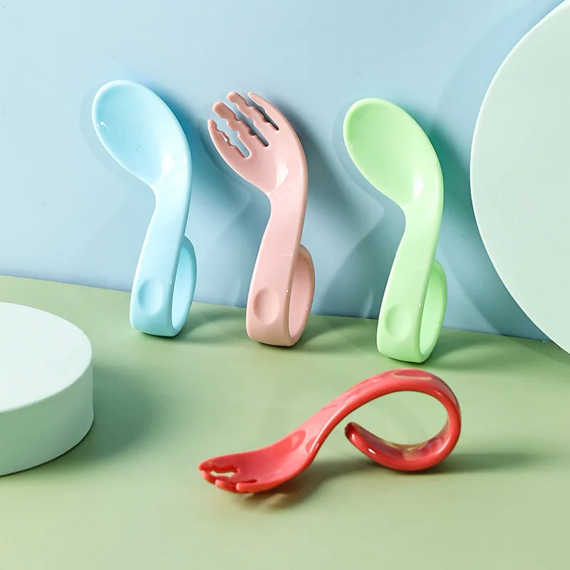 6-24months Kids Dinning Bend Spoon Fork Set Safe Materials Toddler Dinnerware Tableware Infant Food Feeding Circle Spoon Fork
6-24months Kids Dinning Bend Spoon Fork Set Safe Materials Toddler Dinnerware Tableware Infant Food Feeding Circle Spoon Fork