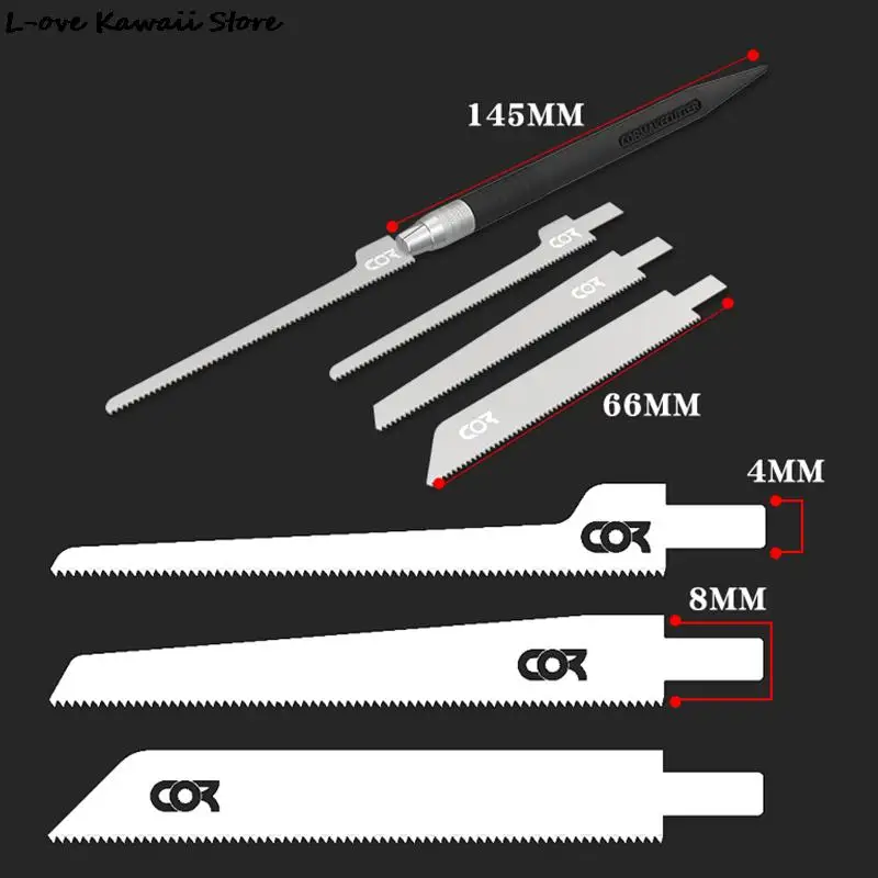 1 Set Of Hacksaw Mini Saw Gundam Mecha Model Making Modification Tool DIY Cutting Blade Hacksaw Stainless Steel
1 Set Of Hacksaw Mini Saw Gundam Mecha Model Making Modification Tool DIY Cutting Blade Hacksaw Stainless Steel