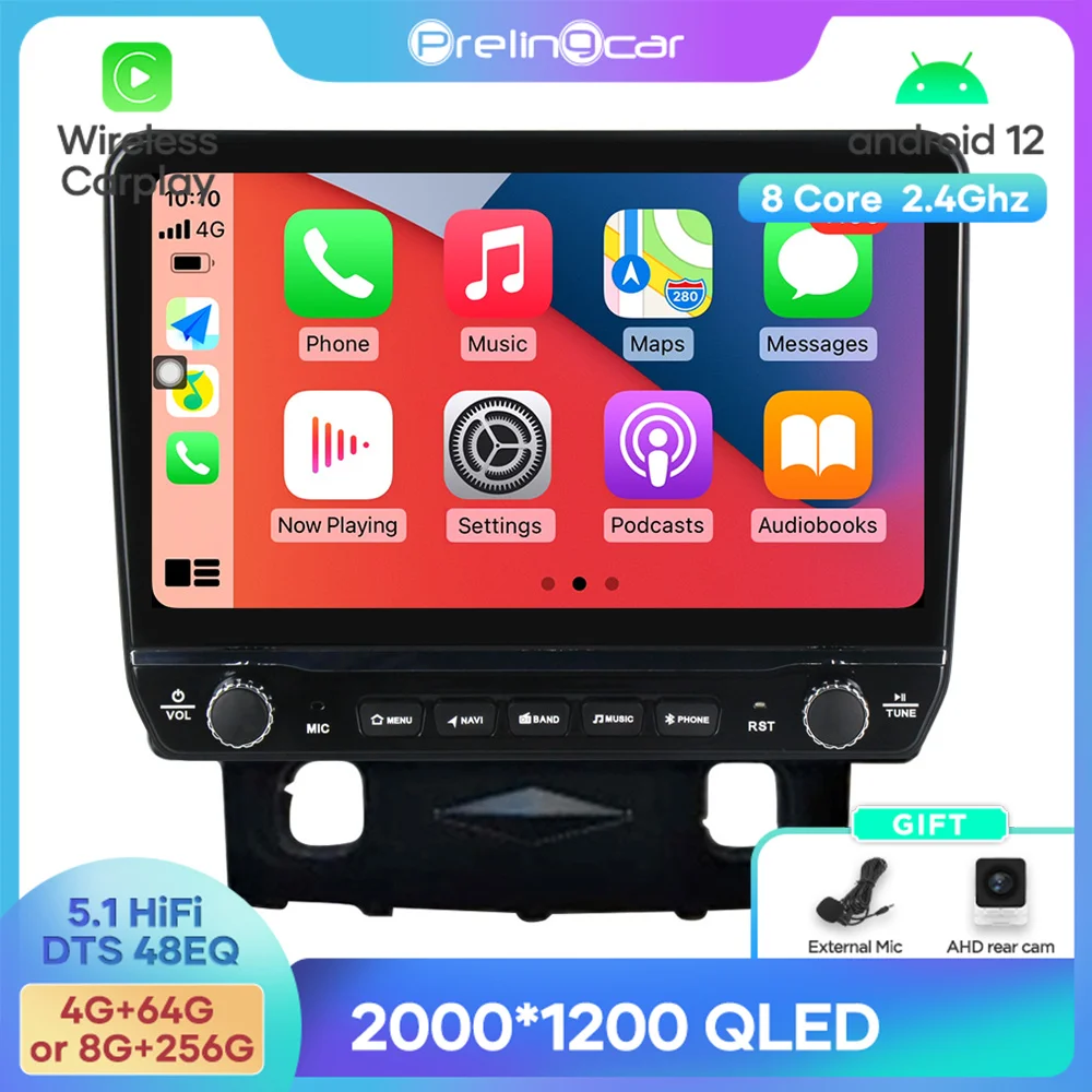 Android 12 DTS Sound For Ford Kuga 2008 2009 2010 Years Navigation Multimedia Car Player Radio 2Din Stereo Bluetooth 48EQ
Android 12 DTS Sound For Ford Kuga 2008 2009 2010 Years Navigation Multimedia Car Player Radio 2Din Stereo Bluetooth 48EQ