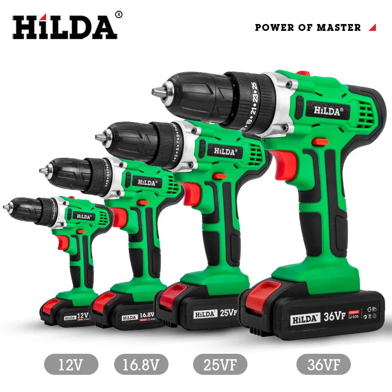 HiLDA 25 v rechargeable electric drill lithium household electric drill hand electric screwdriver electric screwdriver
HiLDA 25 v rechargeable electric drill lithium household electric drill hand electric screwdriver electric screwdriver