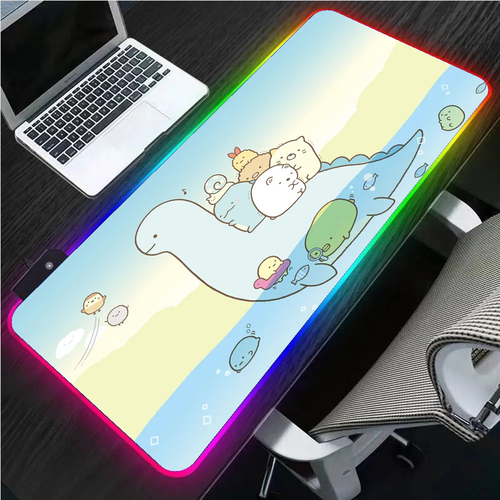 XGZ Anime Corner Bio Rgb Anime Mousepad Luminous LED Non-slip Gamer Notebook Computer Kawaii Gaming Accessories Keyboard Rug Mat
XGZ Anime Corner Bio Rgb Anime Mousepad Luminous LED Non-slip Gamer Notebook Computer Kawaii Gaming Accessories Keyboard Rug Mat