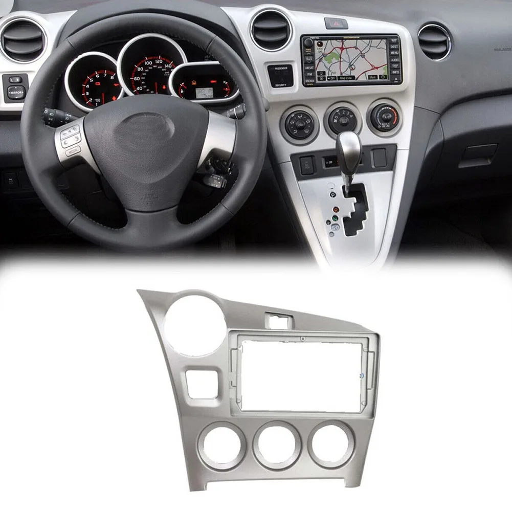 Car Radio Fascias 9 Inch Radio Stereo Fascia Frame Panel Silver For Toyota For MATRIX 09-14 Facia Console Bezel Plate Trim Cover
Car Radio Fascias 9 Inch Radio Stereo Fascia Frame Panel Silver For Toyota For MATRIX 09-14 Facia Console Bezel Plate Trim Cover
