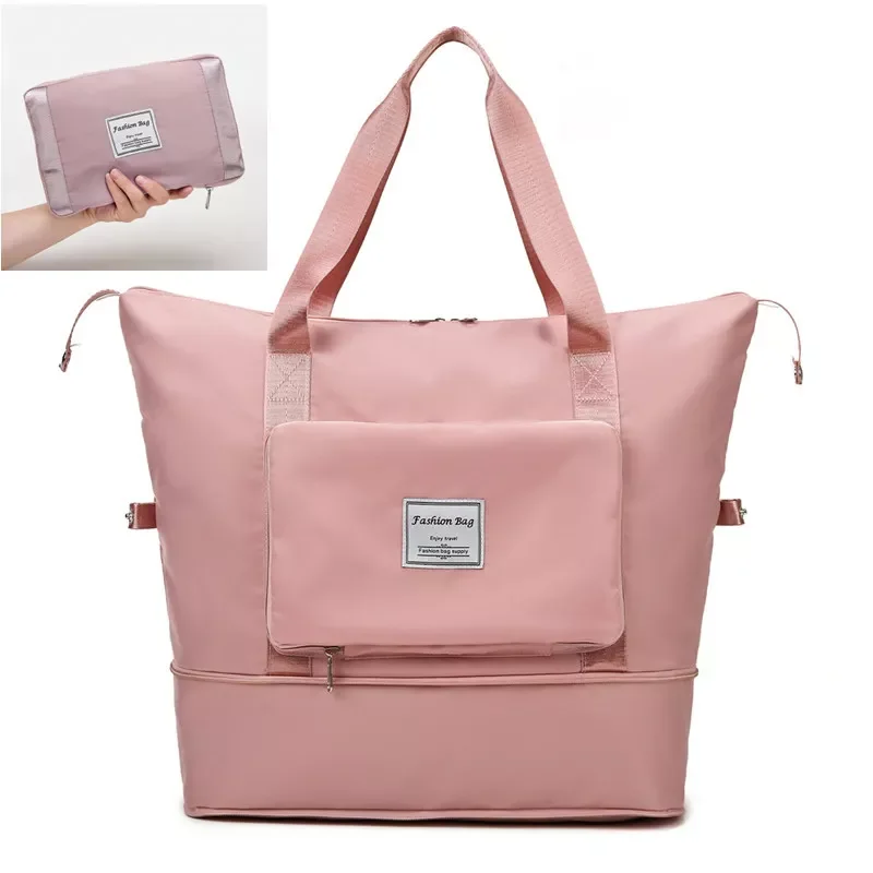 Fashion Fitness Travel Bag Large Capacity Handbag Waterproof Oxford Cloth Folding Sports Bags Portable Dry-Wet Separate Gym Bag
Fashion Fitness Travel Bag Large Capacity Handbag Waterproof Oxford Cloth Folding Sports Bags Portable Dry-Wet Separate Gym Bag